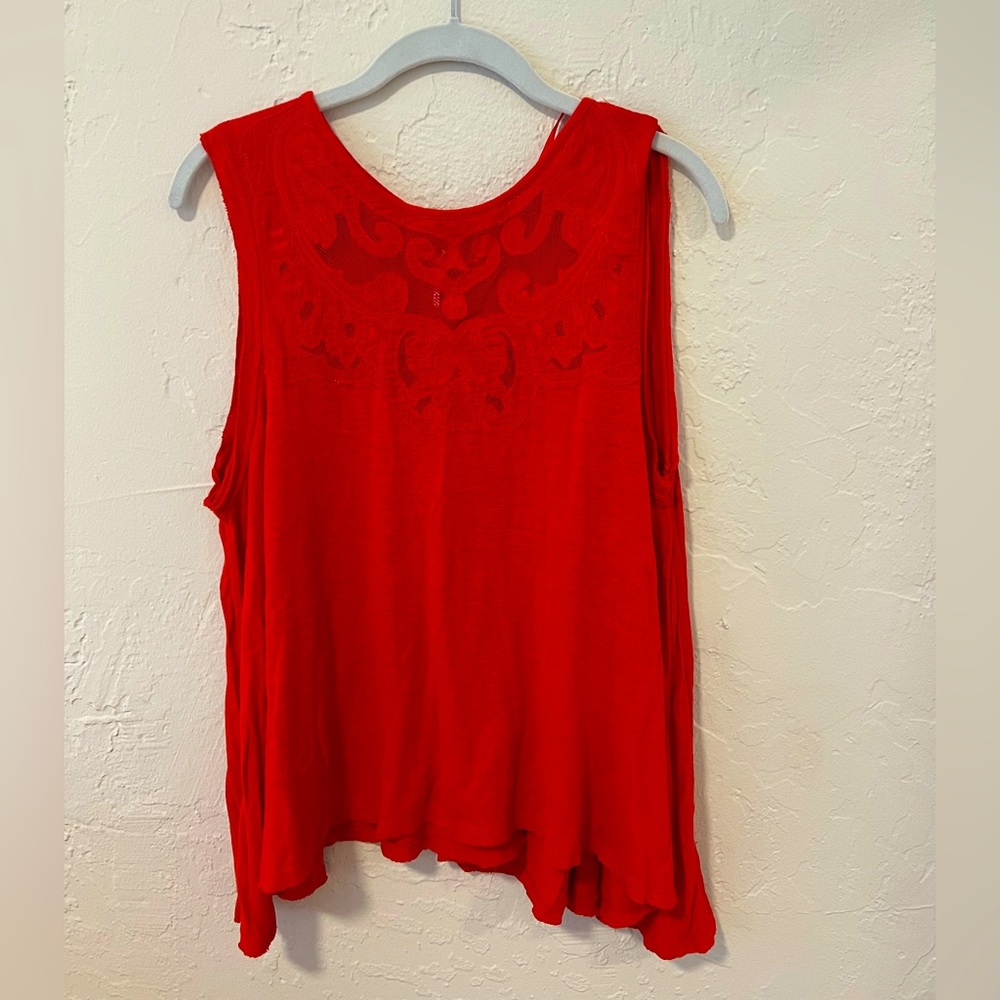 Free People Meant to Be Tank in Red